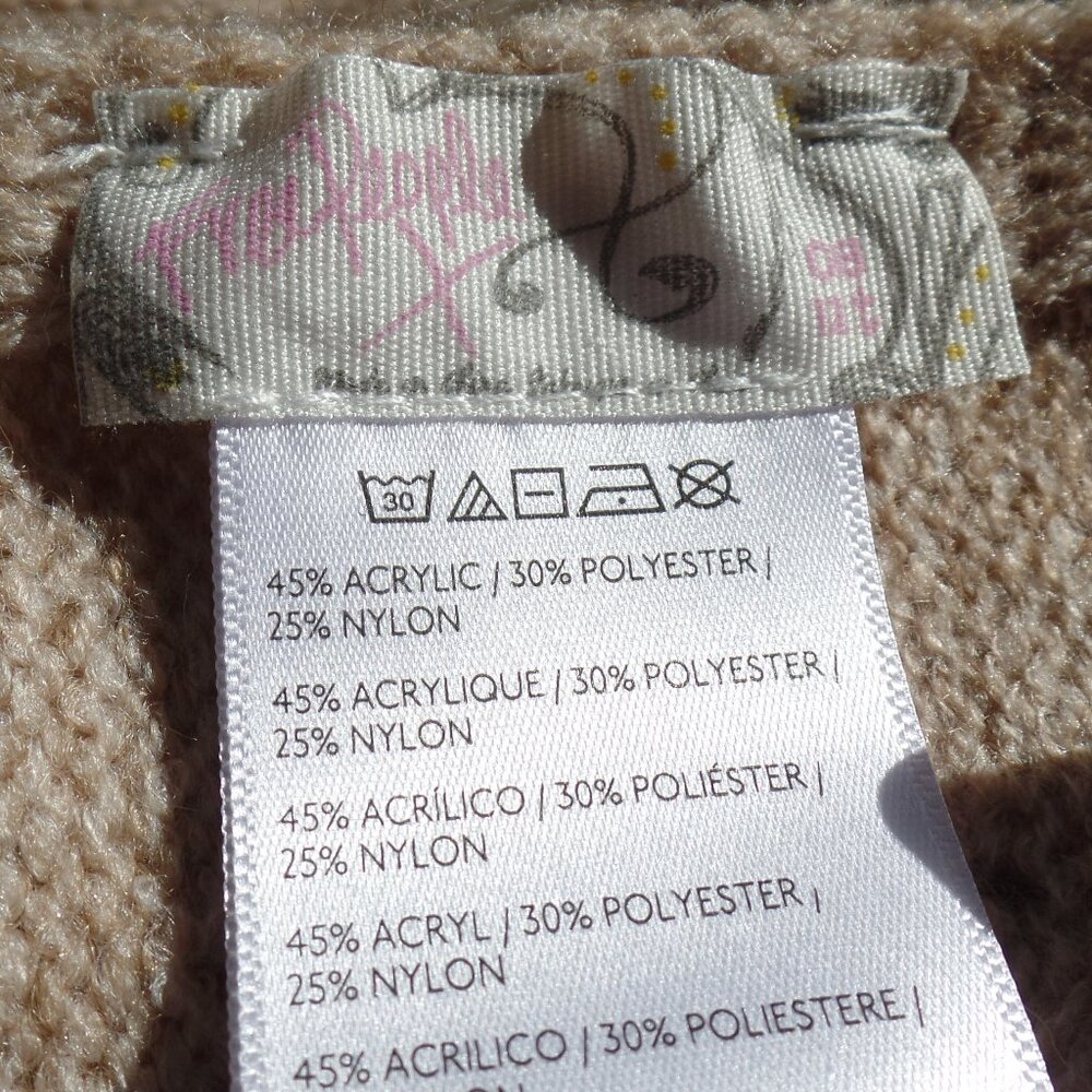 FREE PEOPLE Triangle Scarf Essential Taupe NWT - Picture 6 of 6